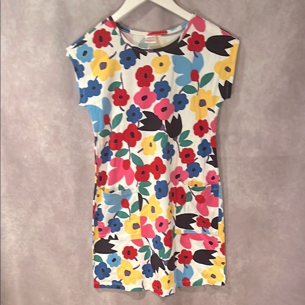 NWT Hanna Andersson Multicolor Floral Dress size 10